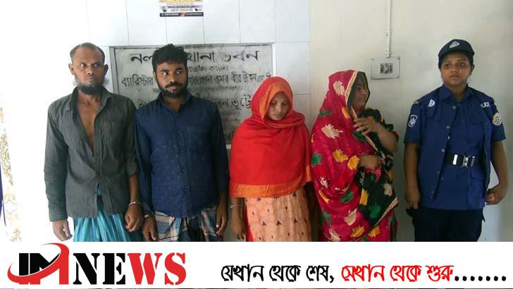 ঝালকাঠিতে কিশোরীকে গণধর্ষণ, গ্রেফতার ৪