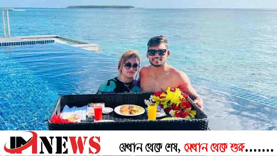 দল থেকে বাদ পড়েই স্ত্রীকে নিয়ে মালদ্বীপে শান্ত