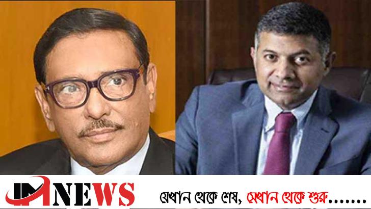 ওবায়দুল কাদেরের সঙ্গে দোরাইস্বামীর সাক্ষাৎ