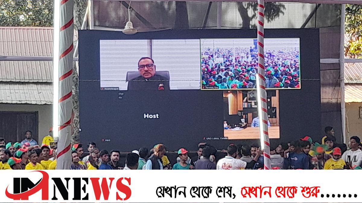 বিজয়ের মাসে নাশকতার বিরুদ্ধে খেলা হবে