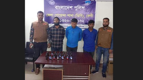 ফেনসিডিলসহ ৩ মাদক কারবারি গ্রেফতার
