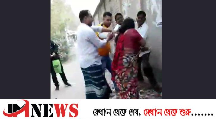 ফরিদপুরে প্রবাসীর স্ত্রীর ওপর হামলা