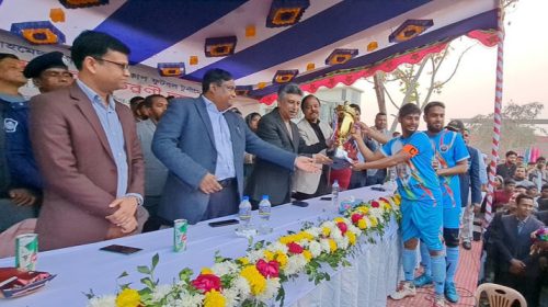 ‘শিবচরে স্পোর্টস সিটি করার চেষ্টা চলছে’