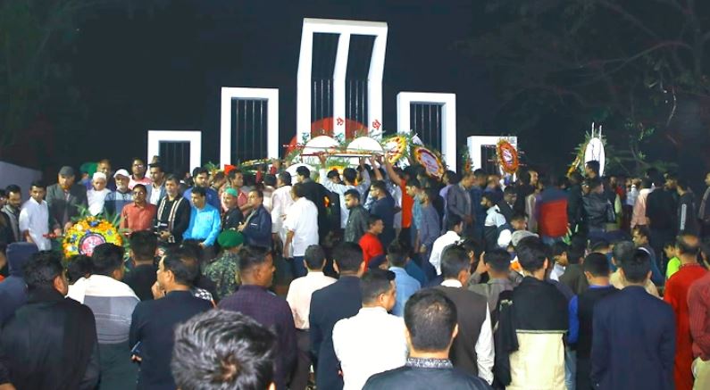 হবিগঞ্জে ভাষা শহীদদের প্রতি শ্রদ্ধা