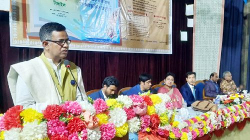 টাঙ্গাইলে শুরু হয়েছে দুদিনব্যাপী সাহিত্য মেলা