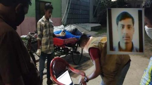 গার্মেন্টসের ভেতর থেকে যুবকের পচা বিকৃত মরদেহ উদ্ধার