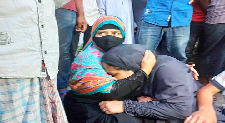 নিহত ৬ জনের মরদেহ হস্তান্তর