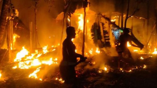 আগুনে পুড়ে কিশোরের মৃত্যু