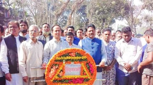 ফুলবাড়ীতে ঐতিহাসিক ৭ই মার্চ পালন