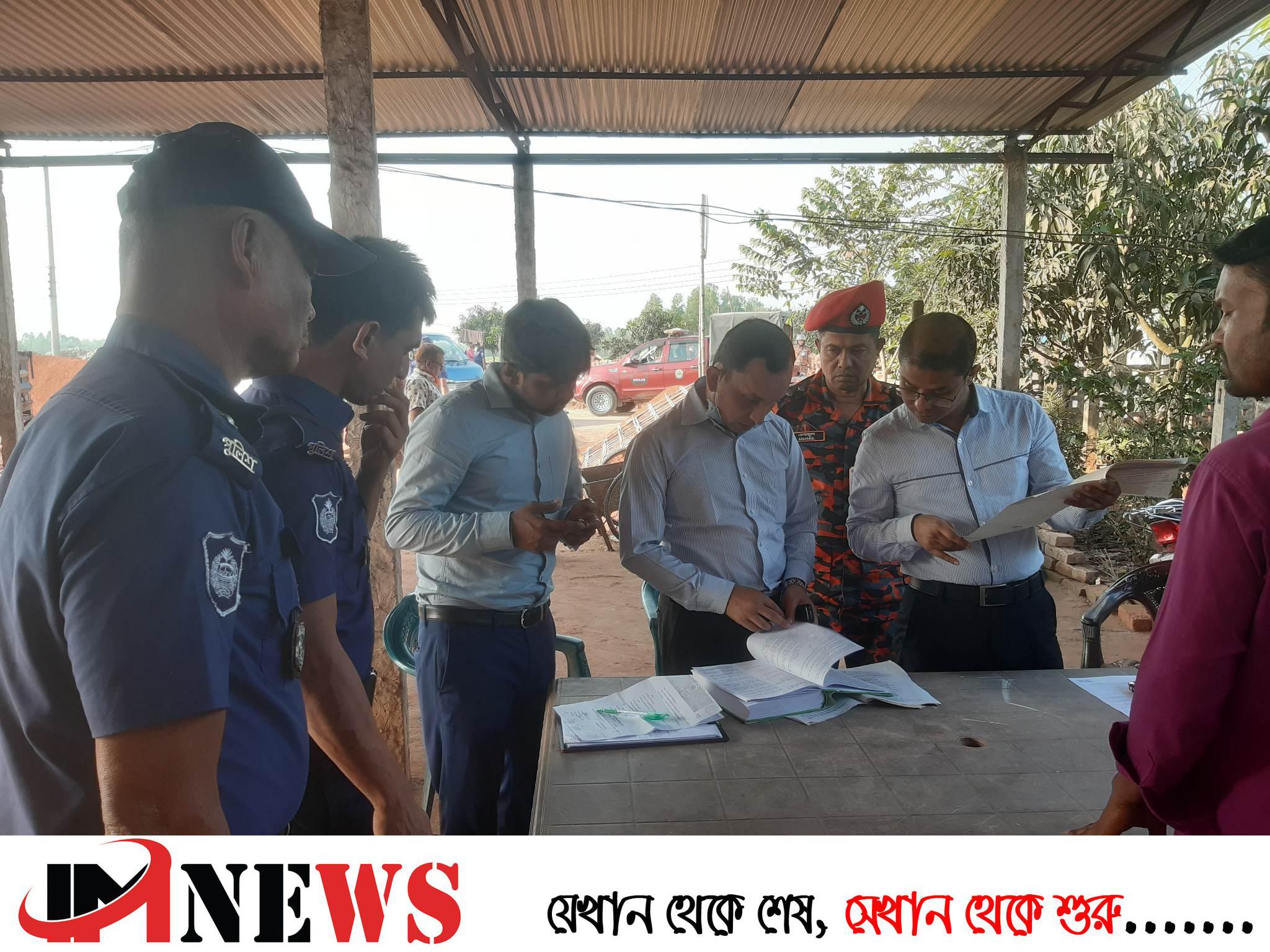 নীলফামারীতে পরিবেশ অধিদপ্তরের সোহেল এন্টারপ্রাইজের অবৈধ ইটভাটার বিরুদ্ধে অভিযান